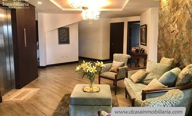 Departamento de Venta – Av. 10 de Agosto – 4 dormitorios máster, 3 terrazas, 4 garajes