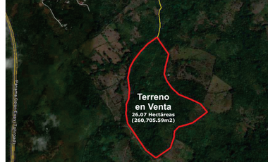 TERRENO DE 260.700 M2 EN SAN VICENTE CHILIBRE