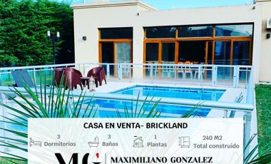Casa en Venta - Barrio Brickland Esteban Echeverria Monte Grande