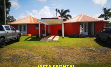 VENTA CASA CON TERRENO EN LA CHORRERA CERRO CAMA