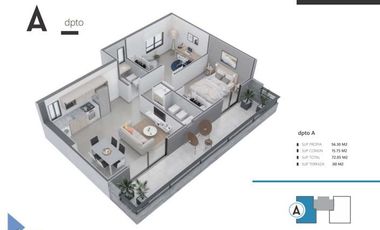 Departamento - Nueva Cordoba