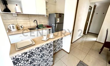 SE ARRIENDA HERMOSO DEPARTAMENTO AMOBLADO SECTOR SUR.