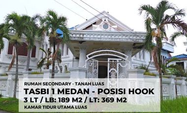 Rumah secondary posisi di Hook - Tasbi 1 Setiabudi Medan