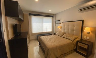 Alquilo amplia suite amoblada en Samborondón (J Luna)