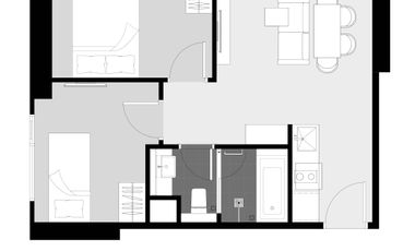 Park Origin Thonglor - 2BR Type C2 (City View)