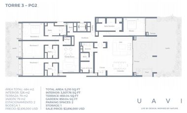 UAVI 3-PG2 - Condominio en venta en Higuera Blanca, Puerto Vallarta