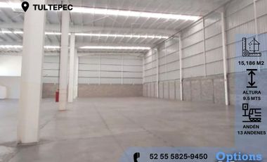 Industrial warehouse in Tultepec for rent