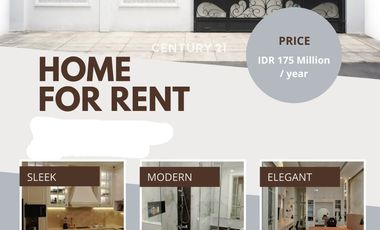 DisewakanThn Rumah Strategis Harga Menarik Di Kelapa Gading