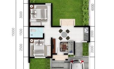 Rumah 80 Juta Overkredit di Bukit Sakura Citra Indah City 2109 AM