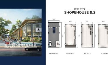 Ruko 3 Lt Siap Huni di jalan boulevard South City Pondok Cabe 4.5 M an (reno