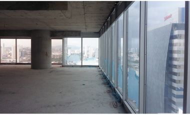 Venta o Alquiler de Oficina en Gris 1,675m2 en Oceanía Business Plaza