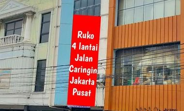 Dijual Cepat Murah Ruko 4 Lantai Di Caringin Jakarta Pusat