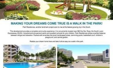 FOR SALE preselling CONDO in Sta. Rosa City, Laguna Phil.