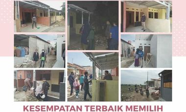 Rumah Ready Bebas Banjir Dekat Stasiun Cilebut