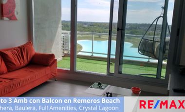 Venta Depto 3 Amb Balcon Remeros Beach