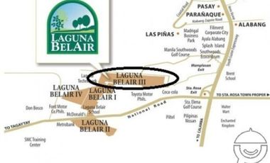 Sta. Rosa Lot only For Sale - Laguna Belair