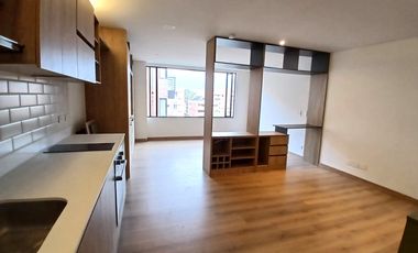 apartaestudio en arriendo en santa barbara central-usaquén. Cod A51906