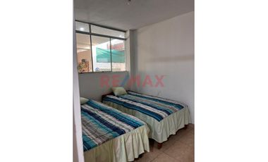 Se Alquila Departamento En Primer Piso  Frente A La Playa De Huanchaco A 1400 Nuevos Soles