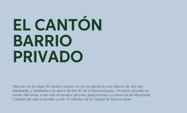 Departamento en Palmera Golf El Canton