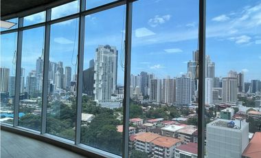 ALQUILER OFICINA CON O SIN MUEBLES CALLE 50 TORRE GLOBAL MTTO INCLUIDO