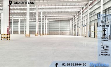 Industrial warehouse available in Cuautitlán for rent