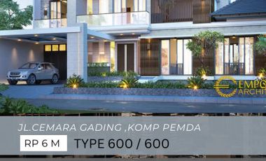 Rumah Mewah di Jual Ada Interior Bebas Desain di Jl Cemara Gading
