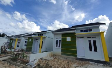 for sale rumah subsidi design minimalis dp 2.5jt sampa akad