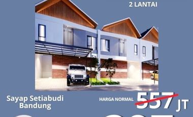 Rumah Desain Mewah di Bandung Utara Dekat Kampus UPI