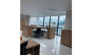 TOWERBANK OFICINA AMOBLADA EN ALQUILER, CALLE 50 (2)