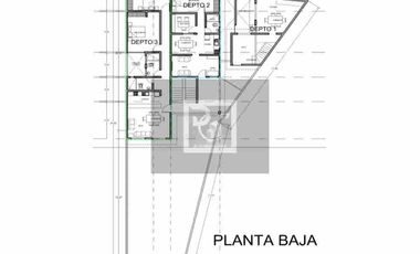 Edificio de departamentos para arrendamiento, en Venta.