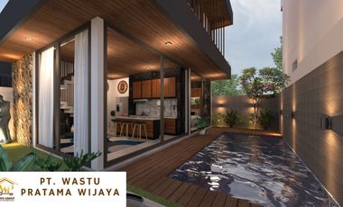VILLA DIJUAL DI BALI DEKAT PANTAI NUSA DUA 20MNT KE BANDARA