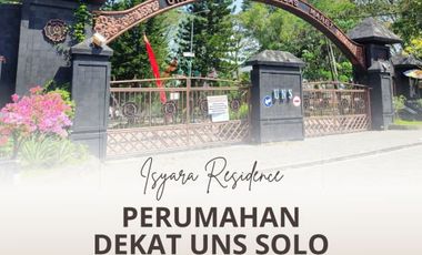 RUMAH DI SOLO UTARA 7 MENIT KE KAMPUS UNS