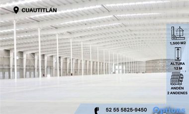 Industrial property for rent in Cuautitlán