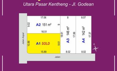 Tanah Perumahan Jogja, Dekat Terminal Nanggulan: SHMP