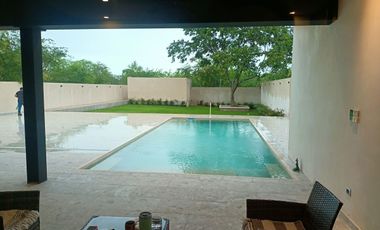 Residencia de lujo con 4Rec al Norte de la ciudad de Mérida, Yucatán
