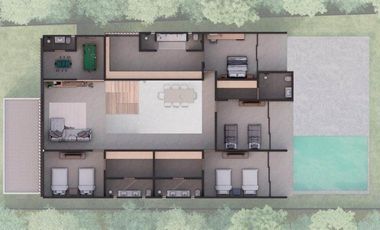 Residencia de lujo con 4Rec al Norte de la ciudad de Mérida, Yucatán