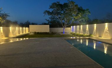 Residencia de lujo con 4Rec al Norte de la ciudad de Mérida, Yucatán