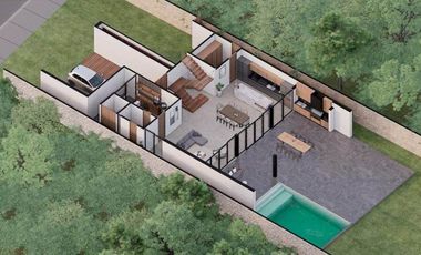 Residencia de lujo con 4Rec al Norte de la ciudad de Mérida, Yucatán