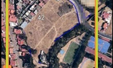Terreno uso habitacional San Pedro Mártir, Tlalpan