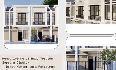 PERUMAHAN EKSLUSIF di Bandung Barat Cipatik Nanjung Fasilitas Lengkap Model Rumah Modern