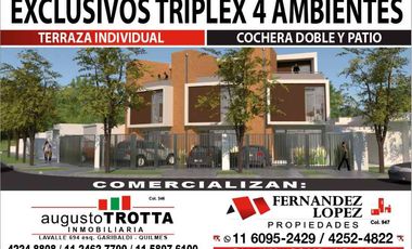Triplex en venta en Barrio Parque