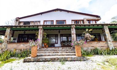 Venta Hermosa casa finca -lote en mejor punto del tablazo Antioquia