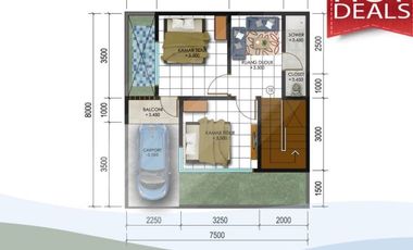 Rumah Villa Dijual Di Batu Malang Tipe 67 10M ke Coban Rais