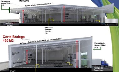 Bodega Industrial en venta en Autopista México Querétaro