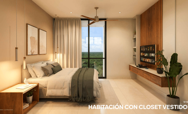 Departamento en venta Mérida Yucatán, Miró Temozón Norte