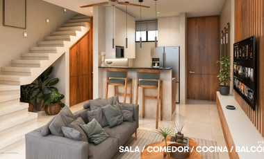 Departamento en venta Mérida Yucatán, Miró Temozón Norte