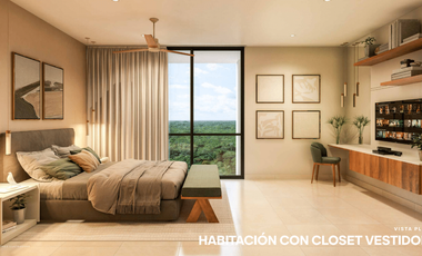 Departamento en venta Mérida Yucatán, Miró Temozón Norte