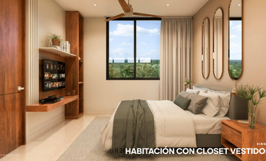 Departamento en venta Mérida Yucatán, Miró Temozón Norte