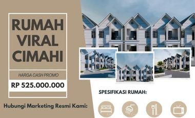 Rumah Mewah 2 Lt 500 Jutaan di Cimahi Bandung