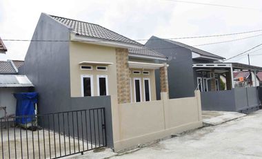 TYPE 52 DI JUAL CEPAT READY STOCK RUMAH CLUSTER DI JL BUKIT BARISAN DEPAN SMU 10